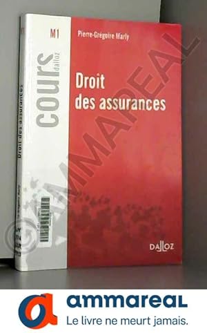 Bild des Verkufers fr Droit des assurances - 1re dition: Cours zum Verkauf von Ammareal