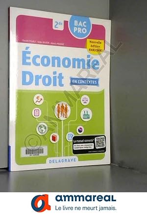Image du vendeur pour conomie Droit 2de Bac Pro (2018) - Pochette lve mis en vente par Ammareal
