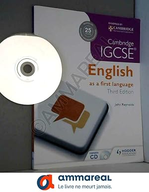 Imagen del vendedor de Cambridge IGCSE English First Language 3ed + CD a la venta por Ammareal