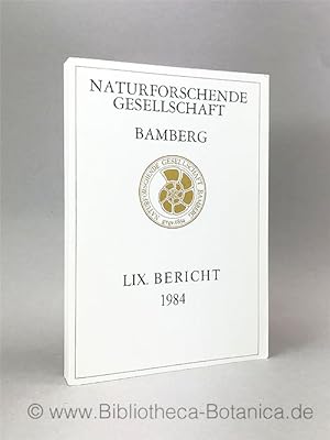 Bild des Verkufers fr LIX. Bericht 1984. zum Verkauf von Bibliotheca Botanica