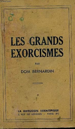 Bild des Verkufers fr Les grands exorcismes zum Verkauf von Le-Livre