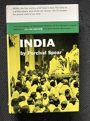 Image du vendeur pour India; A Modern History mis en vente par Cragsmoor Books