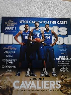 Bild des Verkufers fr Sports Illustrated [Magazine]; Vol. 122, No. 11, March 16, 2015; Karl-Anthony Towns, Willie Cauley-Stein and Dakari Johnson on Cover [Periodical] zum Verkauf von The Librarian's Books