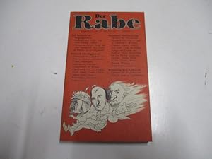 Seller image for Der Rabe. Magazin fr Jede Art von Literatur. for sale by Ottmar Mller