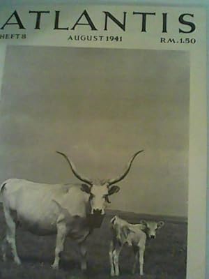 Imagen del vendedor de Atlantis: Lnder, Vlker, Reisen; Heft 8, August 1941 a la venta por ANTIQUARIAT FRDEBUCH Inh.Michael Simon