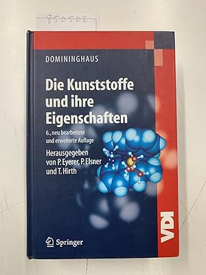 Bild des Verkufers fr Kunststoffe: Eigenschaften und Anwendungen (VDI-Buch) zum Verkauf von Versand-Antiquariat Konrad von Agris e.K.