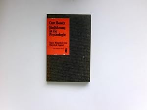 Seller image for Einfhrung in die Psychologie : for sale by Antiquariat Buchhandel Daniel Viertel