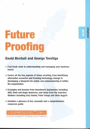 Imagen del vendedor de Future Proofing a la venta por GreatBookPrices