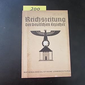Seller image for Reichszeitung der deutschen Erzieher - 7. Heft (Juli 1937) for sale by Bookstore-Online