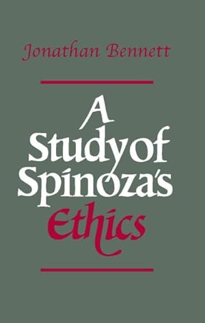 Imagen del vendedor de Study of Spinoza's Ethics a la venta por GreatBookPrices