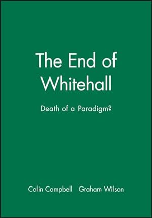 Bild des Verkufers fr End of Whitehall : Death of a Paradigm? zum Verkauf von GreatBookPrices