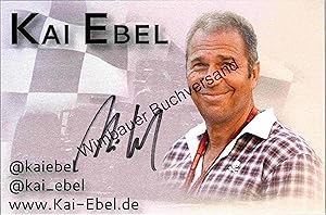 Bild des Verkufers fr Original Autogramm Kai Ebel RTL /// Autograph signiert signed signee zum Verkauf von Antiquariat im Kaiserviertel | Wimbauer Buchversand