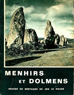 Imagen del vendedor de Menhirs et dolmens - Pierre-Roland Giot a la venta por Book Hmisphres