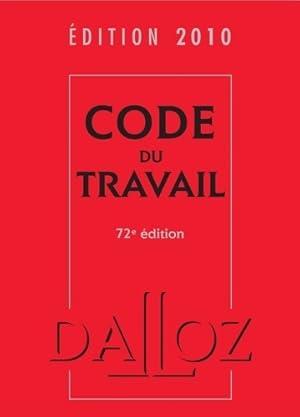 Code du travail 2010 - Collectif