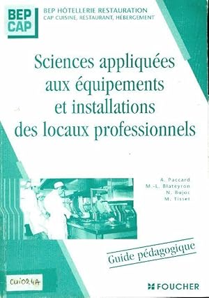 Sciences appliqu es aux  quipements et installations des locaux professionnels : BEP h tellerie e...