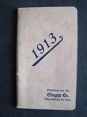 Notizbuch für 1913.