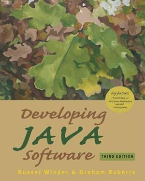 Image du vendeur pour Developing Java Software mis en vente par GreatBookPricesUK