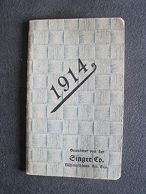 Notizbuch für 1914.