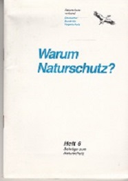 Bild des Verkufers fr Beitrge zum Naturschutz zum Verkauf von Buchversand Joachim Neumann
