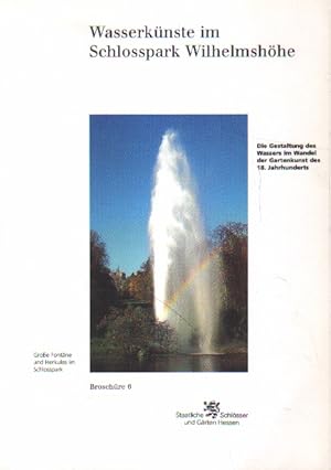 Bild des Verkufers fr Wasserknste im Schlosspark Wilhelmshhe. zum Verkauf von Versandantiquariat Boller