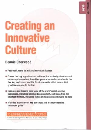 Seller image for Creating an Innovative Culture for sale by GreatBookPrices
