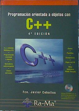 Seller image for Programacin orientada a objetos con C++ (4 ed, 2007) for sale by Almacen de los Libros Olvidados
