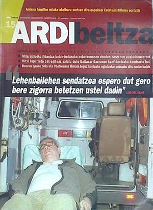 Imagen del vendedor de Ardi Beltza n 15 2001 eko martxoa Ikerkuntza kazetaritzako Hilabetekeria a la venta por Almacen de los Libros Olvidados