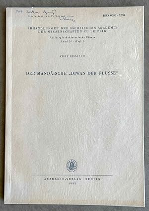 Seller image for Der Mandische "Diwan der Flsse" for sale by Meretseger Books