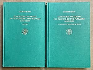 Immagine del venditore per Agyptisches Kulturgut Im Phonikischen Und Punischen Sardinien. Vol. I: Textteil. Vol. II: Anmerkungen, Indizes und 188 Tafeln (complete set) venduto da Meretseger Books