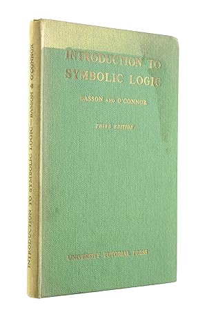 Seller image for Introduction To Symbolic Logic. for sale by M Godding Books Ltd