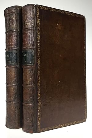 Seller image for [Milton- First Bskerville Edition-EXTREMELY RARE, BOUND BY BASKERVILLE: ORIGINAL TWO-VOLUME BINDING] Paradise Lost and Paradise Regained for sale by Nudelman Rare Books