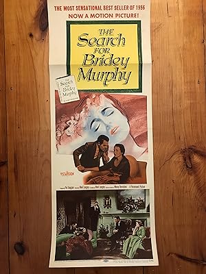 Seller image for The Search for Bridey Murphy Insert 1956 Teresa Wright, Louis Hayward for sale by AcornBooksNH