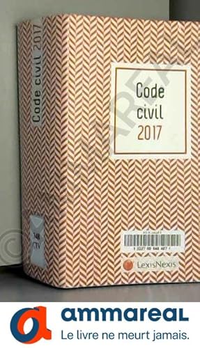 Seller image for Code civil 2017 - Jaquette graphik rouge: Version Ebook incluse. for sale by Ammareal