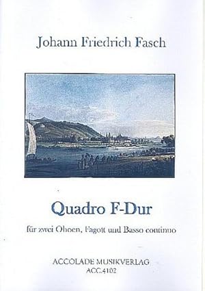 Bild des Verkufers fr Quadro F-Dur FWV N:F2fr 2 Oboen, Fagott und Bc : Partitur und Stimmen zum Verkauf von AHA-BUCH GmbH