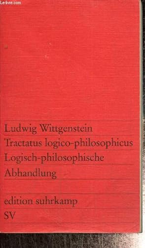 Bild des Verkäufers für Tractatus logico-philosophicus / Logisch-philosophische - Abhandlung zum Verkauf von Le-Livre
