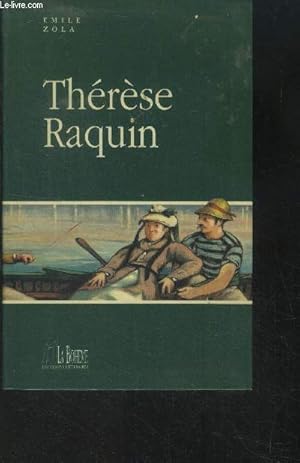 Bild des Verkufers fr Therese Raquin zum Verkauf von Le-Livre