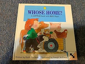 Imagen del vendedor de Whose Home? A Little Book with Big Flaps (Baby's First Book Club) a la venta por Betty Mittendorf /Tiffany Power BKSLINEN