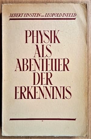Imagen del vendedor de PHYSIK ALS ABENTEUER ERKENNTNIS (trans. into English as The Evolution of Physics) a la venta por Douglas Books