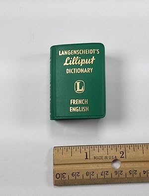 Seller image for Langenscheidt's Lilliput Dictionary, French English for sale by About Books