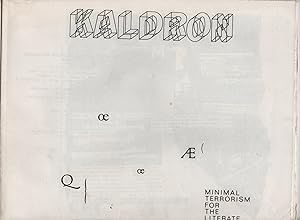 Seller image for Kaldron : A Journal of Visual Poetry and Language Art 17 (Spring 1984) for sale by Philip Smith, Bookseller