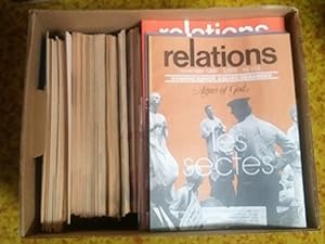 Relations, no 1 janvier 1941 à no 505, novembre 1984 (+ 5 numéros)