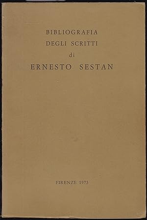 Bibliografia degli scritti di Ernesto Sestan