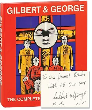 Image du vendeur pour Gilbert and George: The Complete Pictures 1971-1985 (First Edition, inscribed) mis en vente par Royal Books, Inc., ABAA