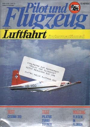 Bild des Verkufers fr Pilot und Flugzeug, Heft / 1984. zum Verkauf von Versandantiquariat Boller