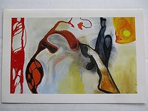 Seller image for Terry Winters Recent Paintings and Drawings John Berggruen Gallery 1992 Exhibition invite postcard for sale by ANARTIST