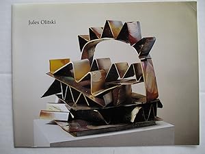 Seller image for Jules Olitski New Sculpture Andre Emmerich 1987 Exhibition invite postcard for sale by ANARTIST