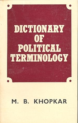 Seller image for Dictionary of Political Terminology for sale by PERIPLUS LINE LLC