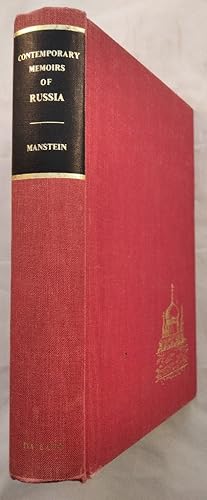 Imagen del vendedor de Contemporary Memoirs of Russia: From the Year 1727 to 1744. a la venta por KULTur-Antiquariat