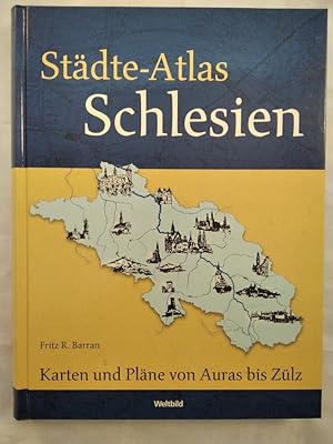 Bild des Verkufers fr Stdte-Atlas Schlesien. zum Verkauf von KULTur-Antiquariat