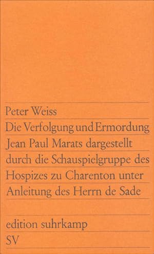 Die Verfolgung und Ermordung Jean Paul Marats dargestellt durch die Schauspielgruppe des Hospizes...